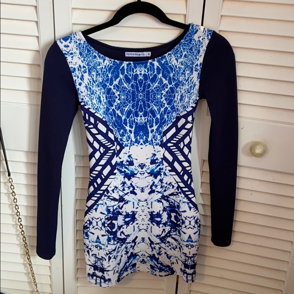 Peppermayo body con dress worn once!